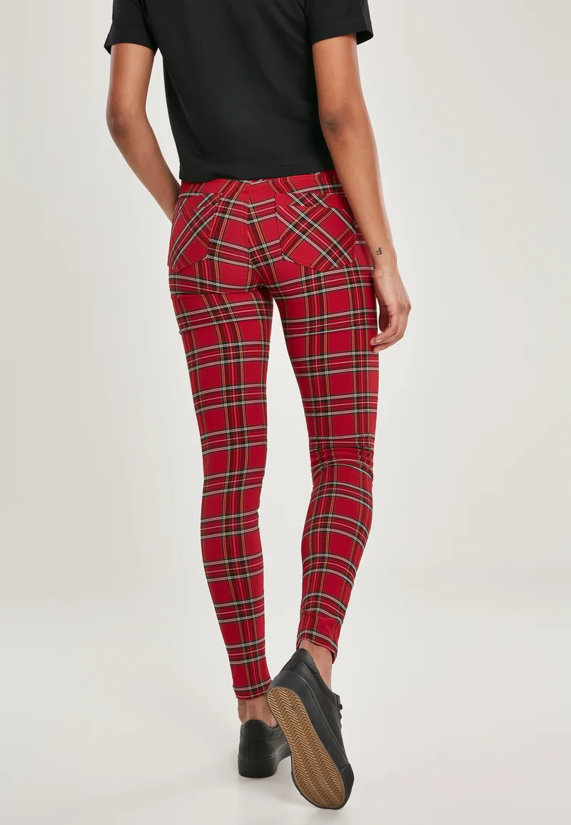 UC Skinny Tartan Pants
