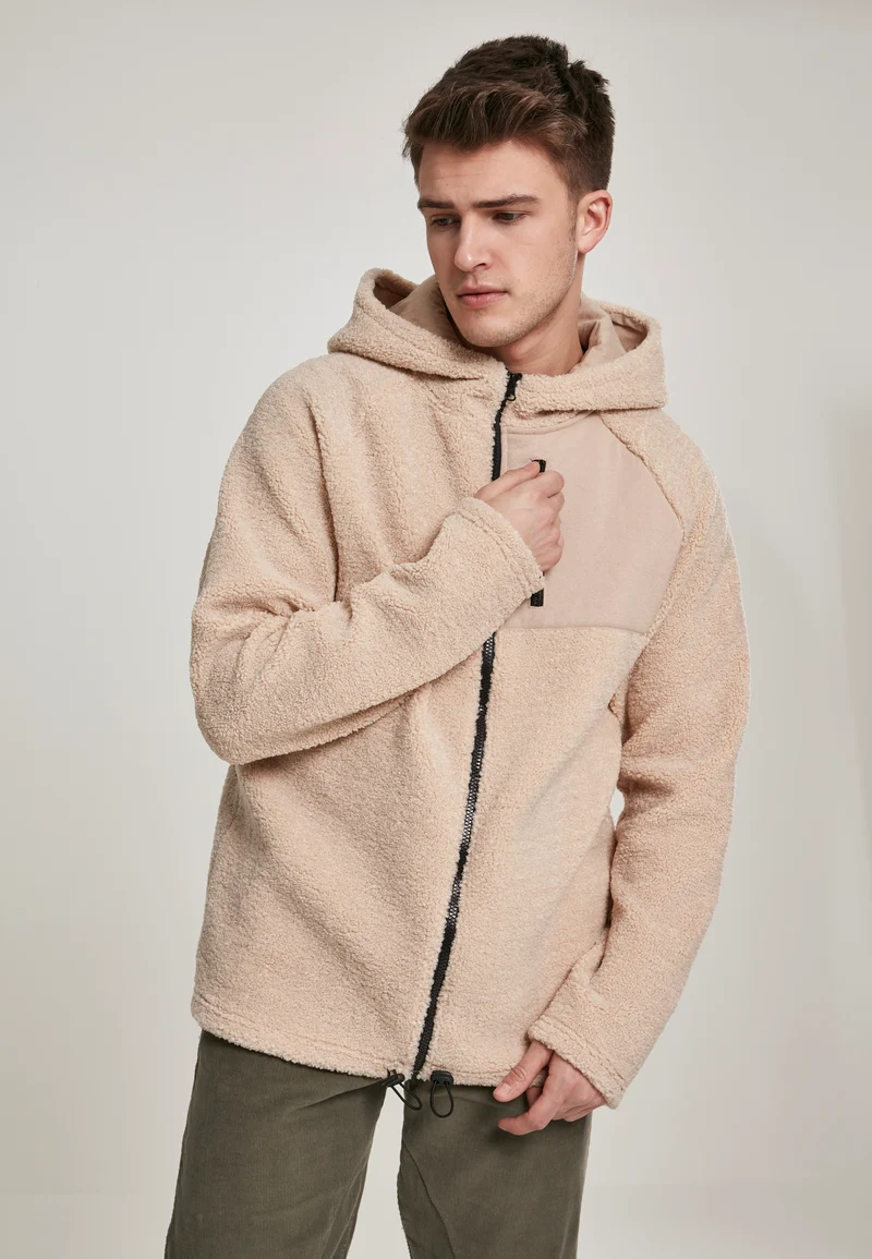 UC Hooded Sherpa Zip Jacket