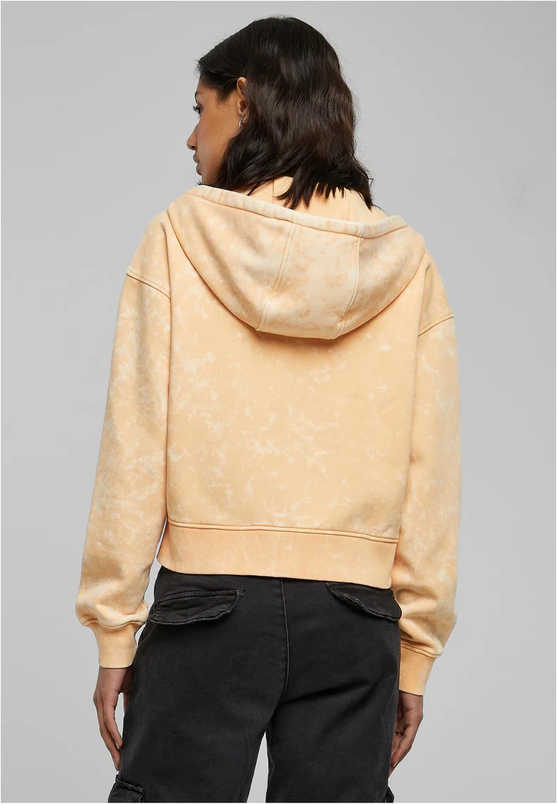 UC Short Oversized Towel Washed Zip Hoody
