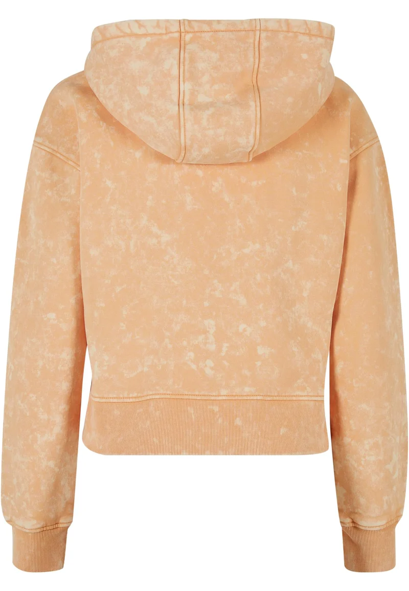 UC Short Oversized Towel Washed Zip Hoody