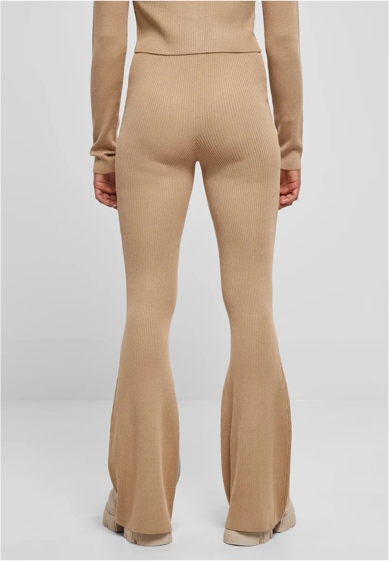 UC Rib Knit Bootcut Tights