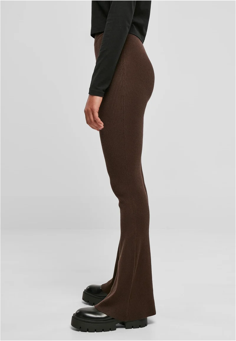 UC Rib Knit Bootcut Tights