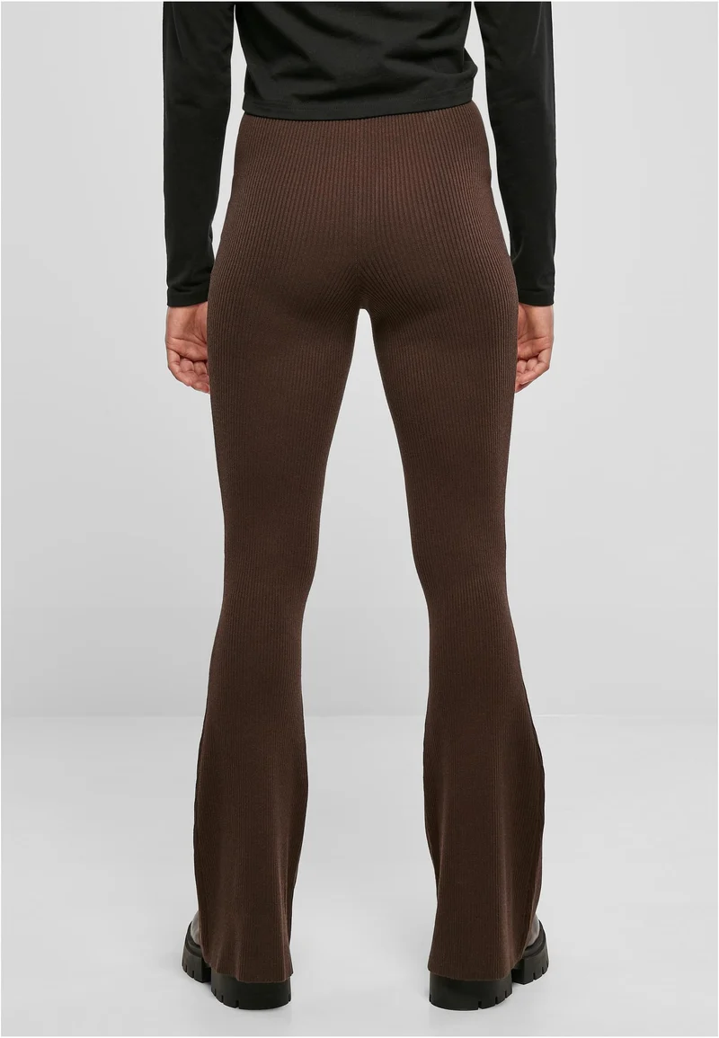 UC Rib Knit Bootcut Tights
