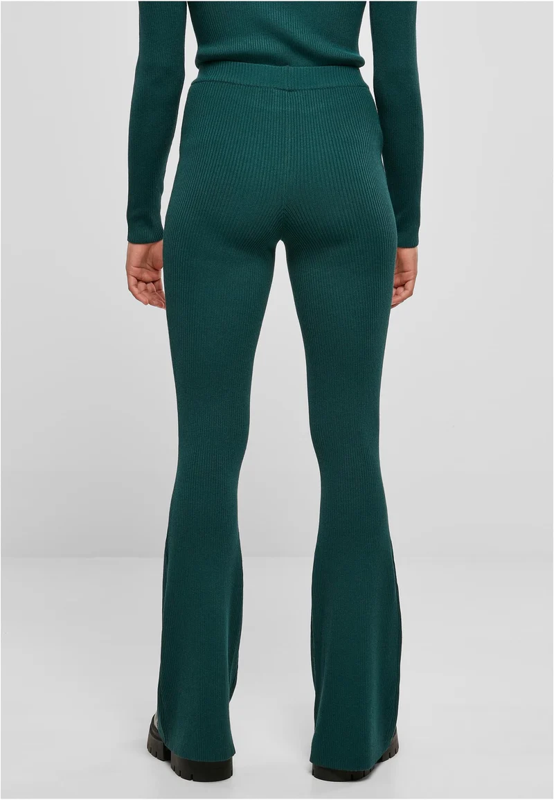UC Rib Knit Bootcut Tights