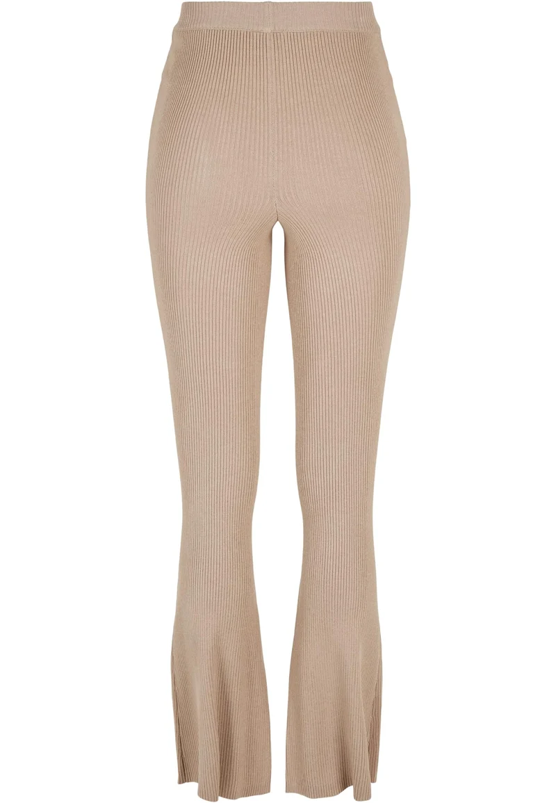 UC Rib Knit Bootcut Tights