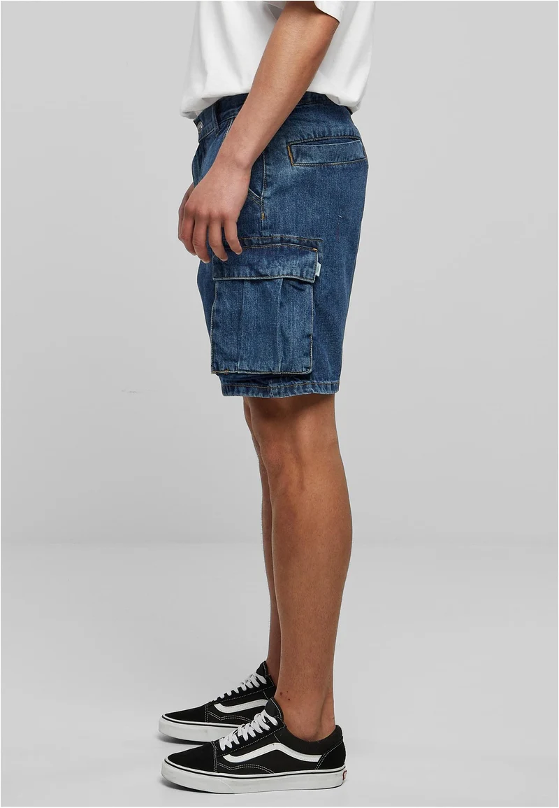 UC Organic Denim Cargo Shorts