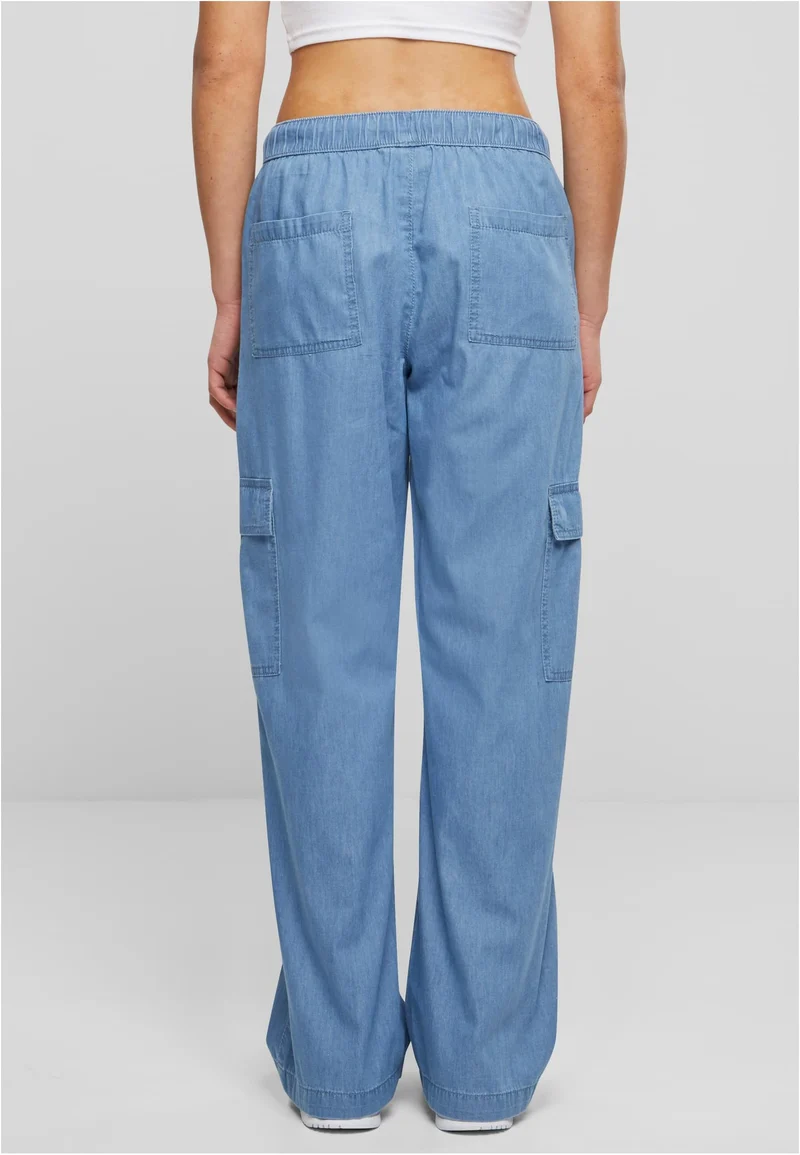 UC Light Denim Cargo Pants