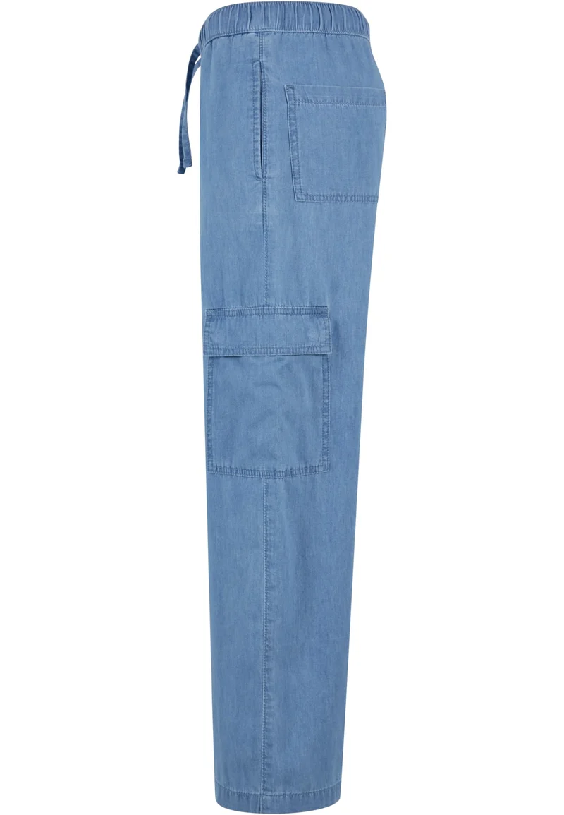 UC Light Denim Cargo Pants