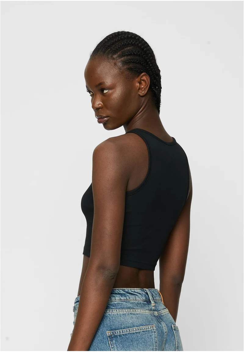 UC Organic Cropped Rib Top 2-Pack