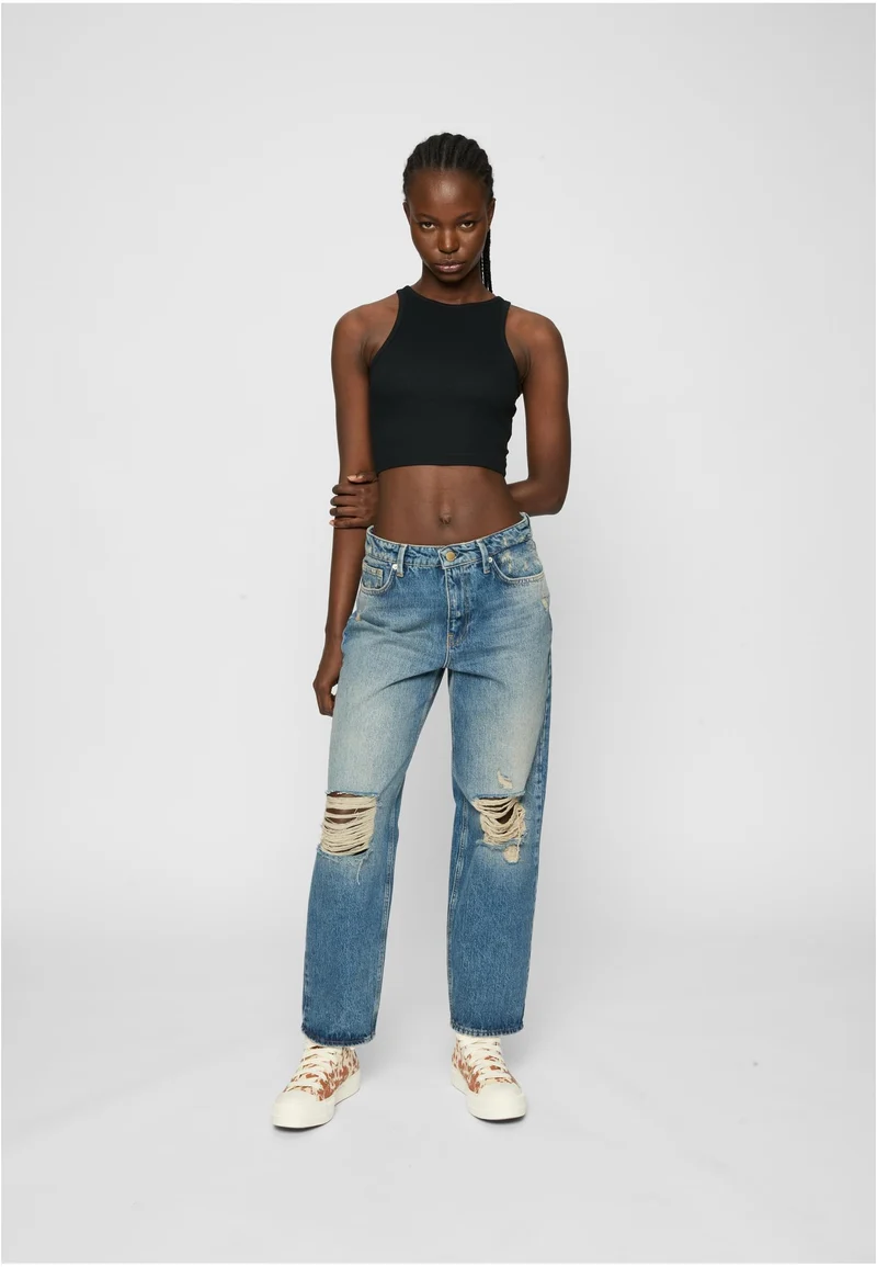 UC Organic Cropped Rib Top 2-Pack