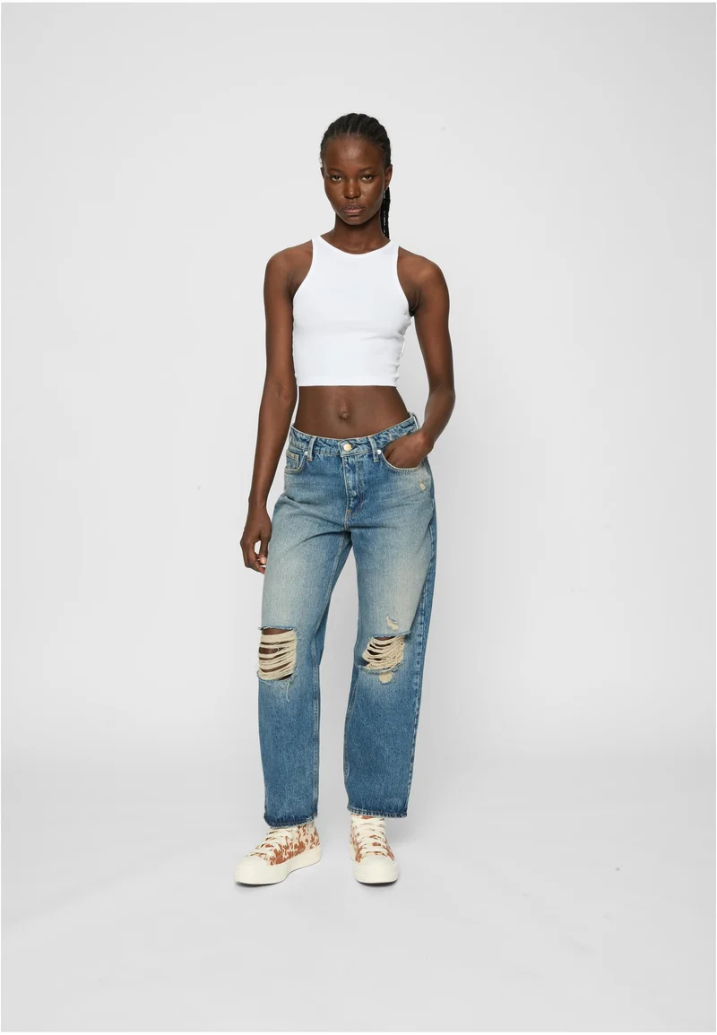 UC Organic Cropped Rib Top 2-Pack