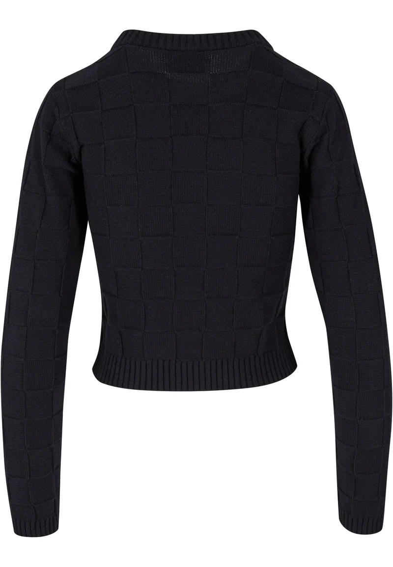 UC Check Knit Sweater