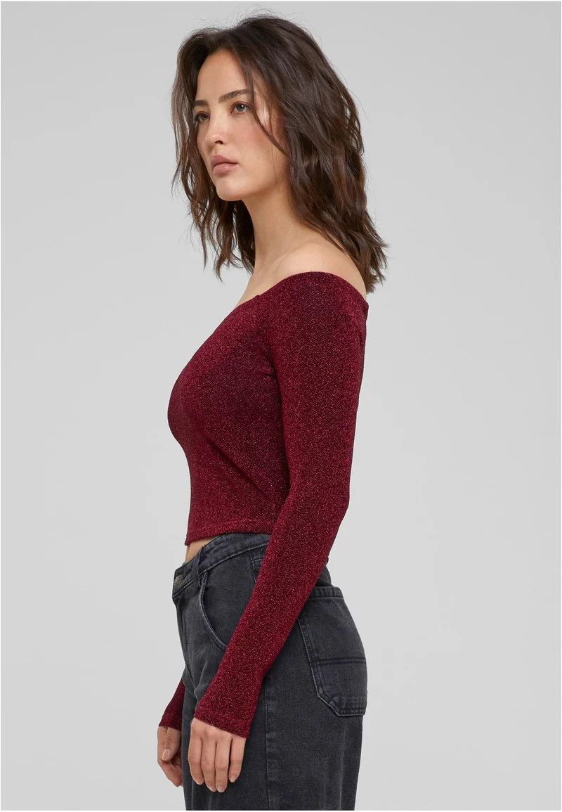 UC Off Shoulder Glitter