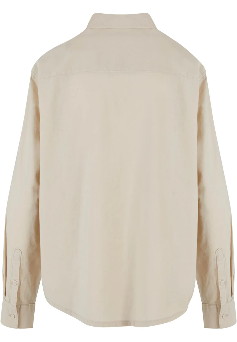 UC Linen Mixed Oversized Shirt