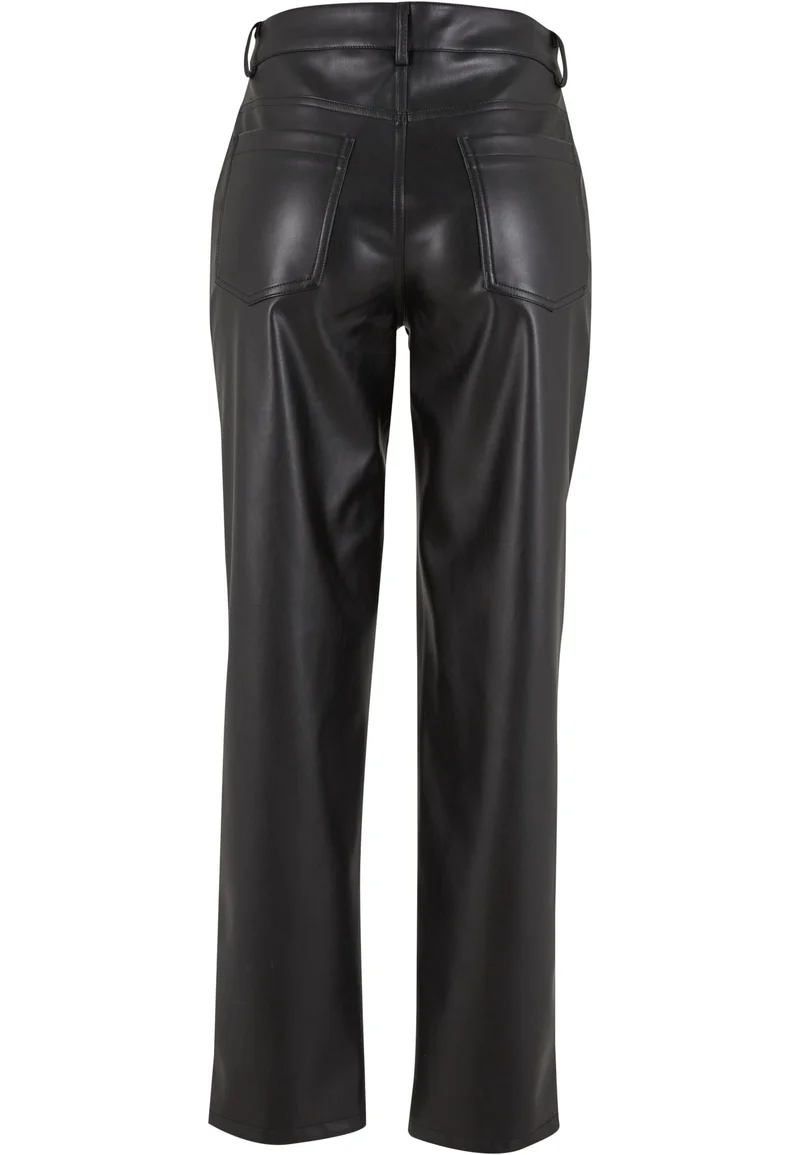 UC Straight Leg Synthetic Leather Pants
