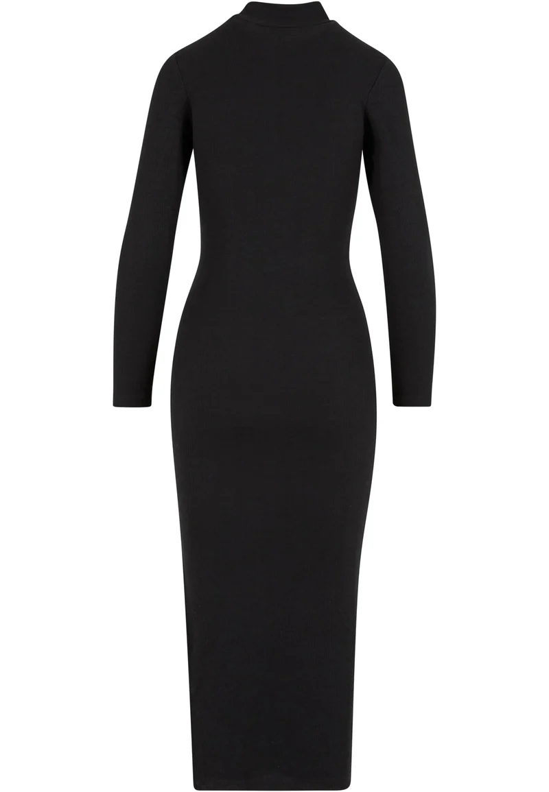 UC Rib Longlseeve Mockneck Dress