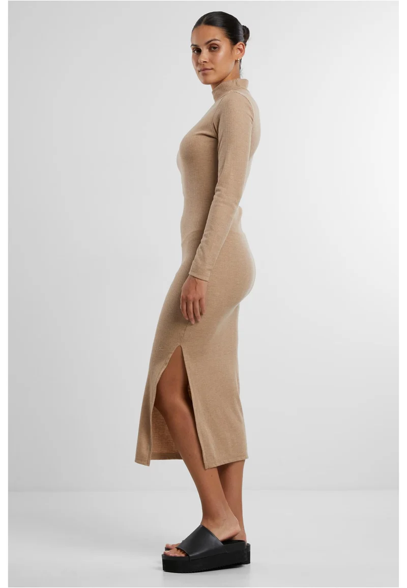 UC Rib Longlseeve Mockneck Dress