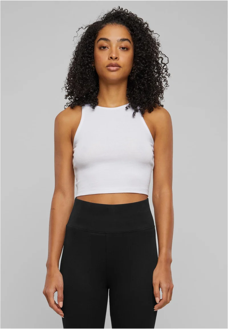 UC Organic Cropped Rib Top