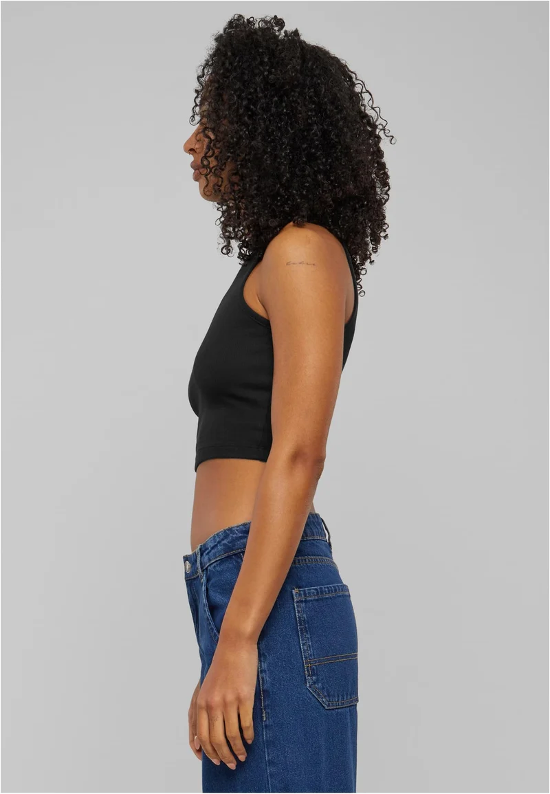 UC Organic Cropped Rib Top