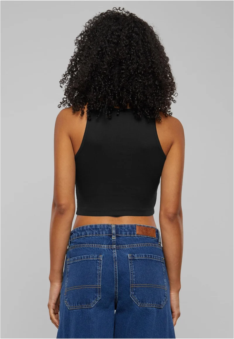 UC Organic Cropped Rib Top