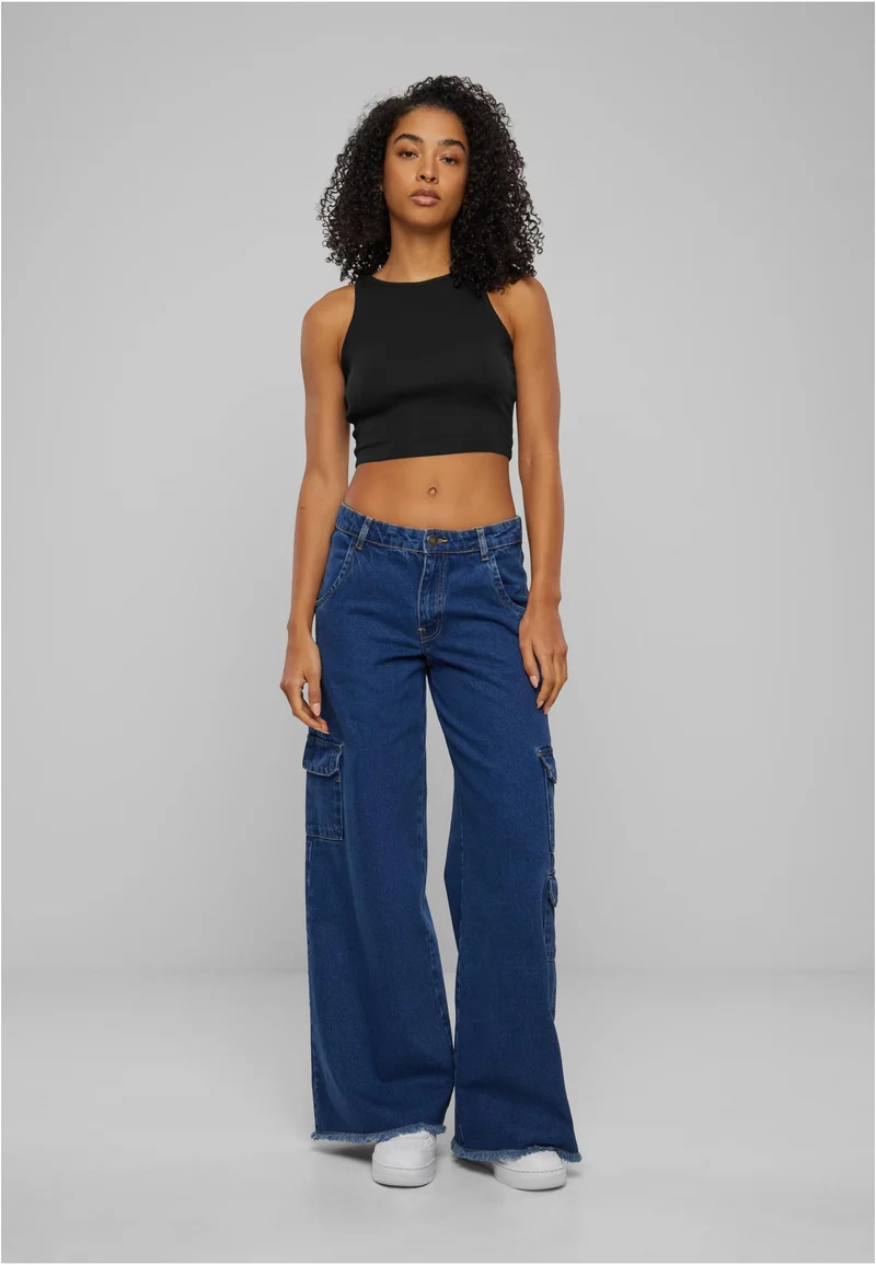 UC Organic Cropped Rib Top