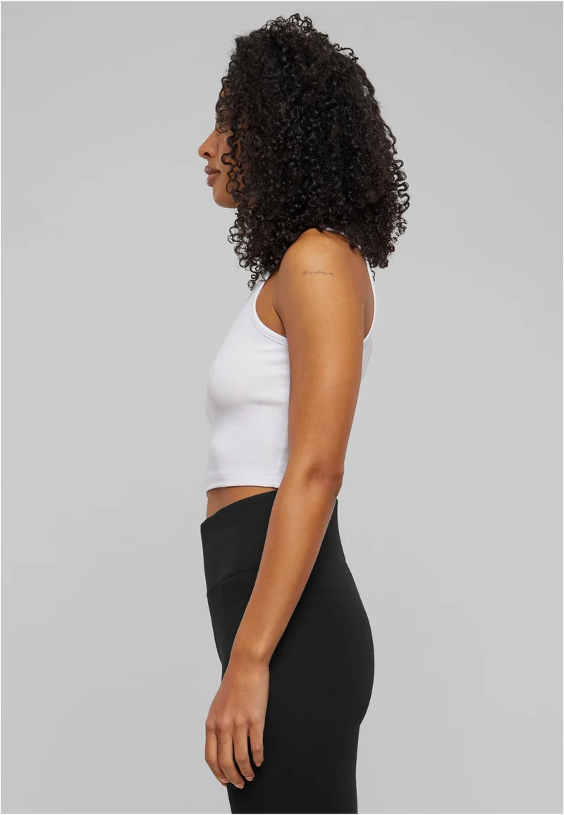 UC Organic Cropped Rib Top