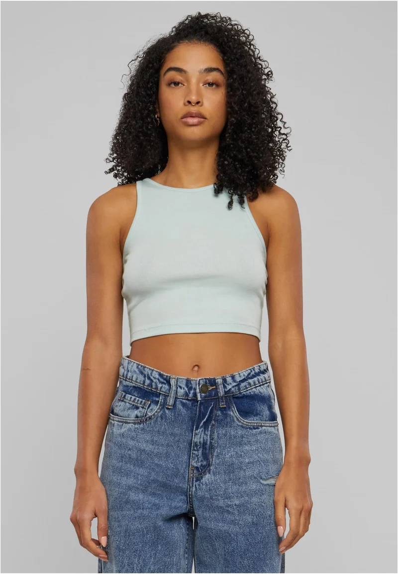 UC Organic Cropped Rib Top
