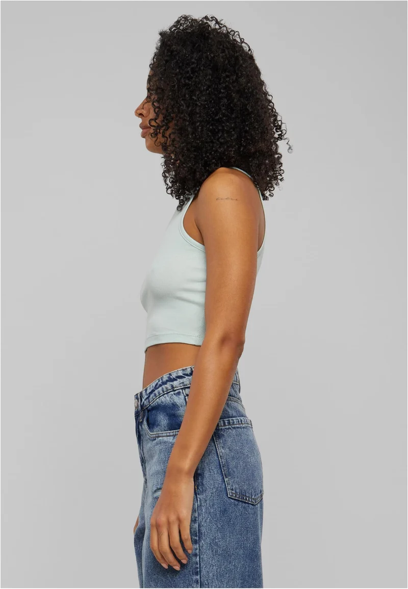 UC Organic Cropped Rib Top