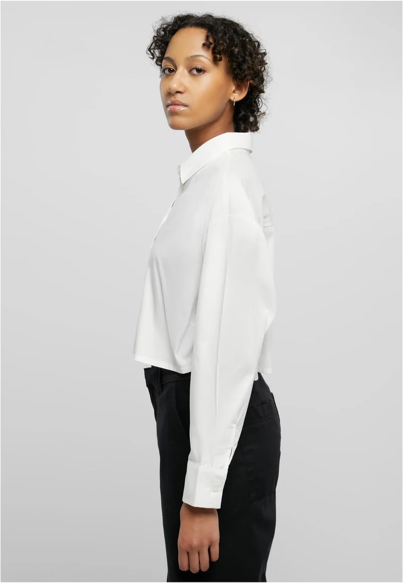 UC Cropped Oversized Blouse