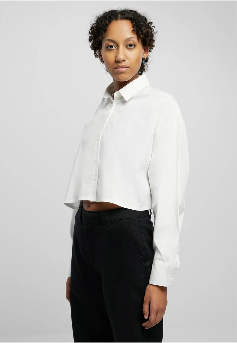 UC Cropped Oversized Blouse