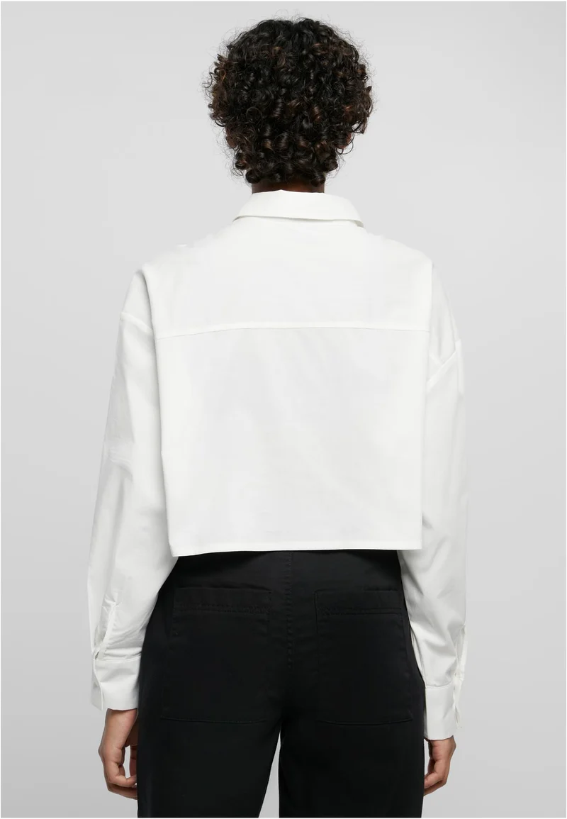 UC Cropped Oversized Blouse