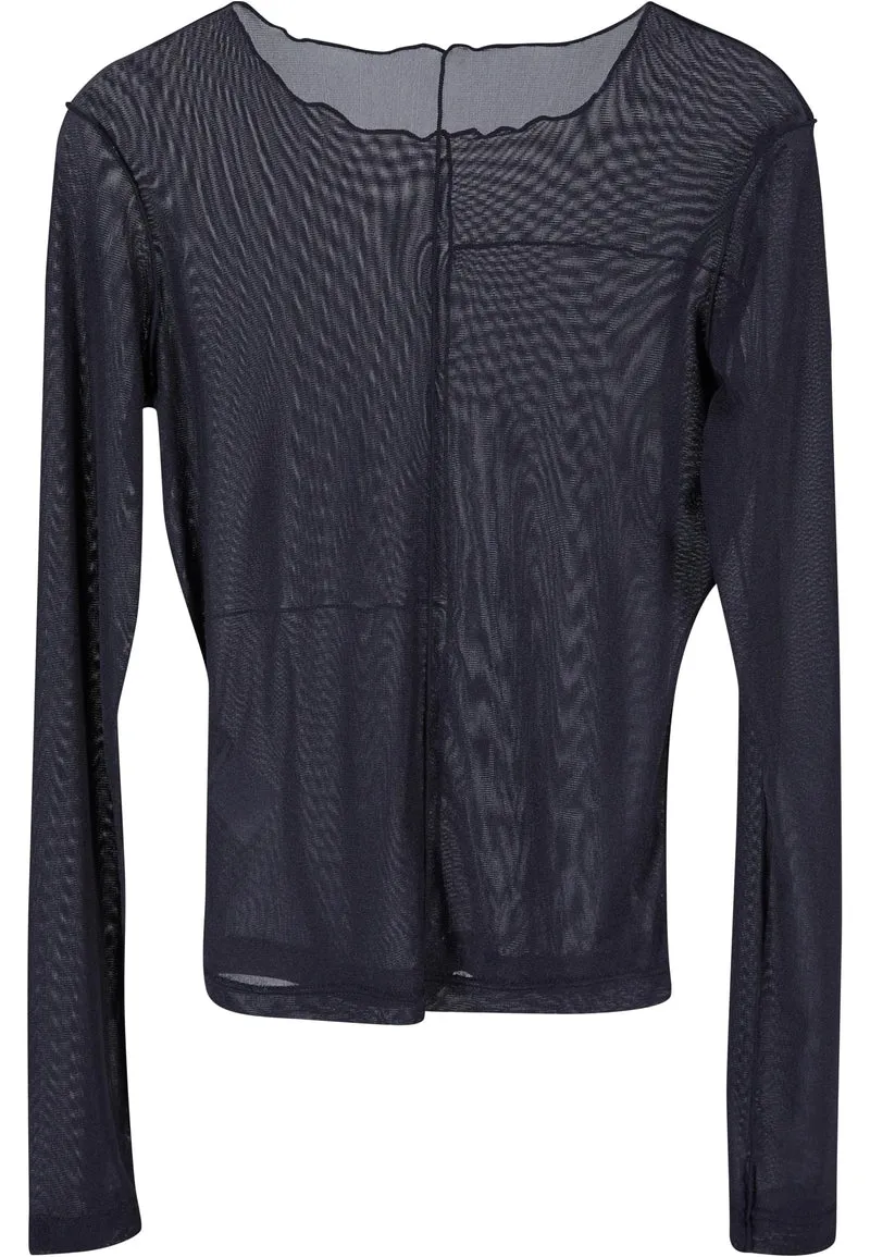 UC Exposed Seam Mesh Longsleeve