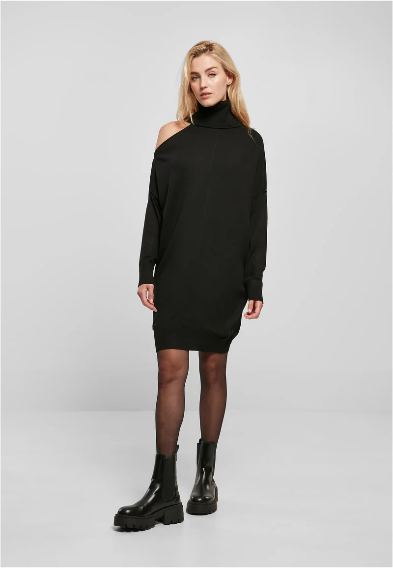UC One Shoulder Knit Dress