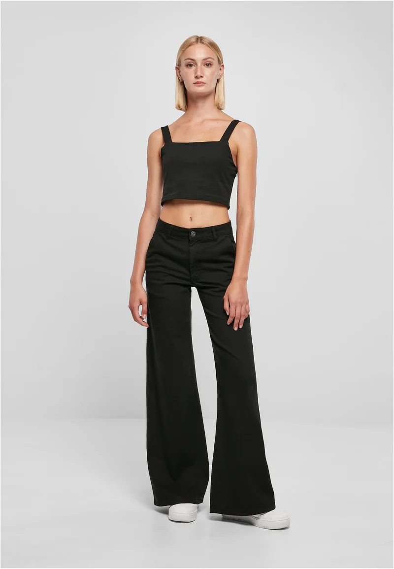 UC High Waist Wide Leg Chino Pants