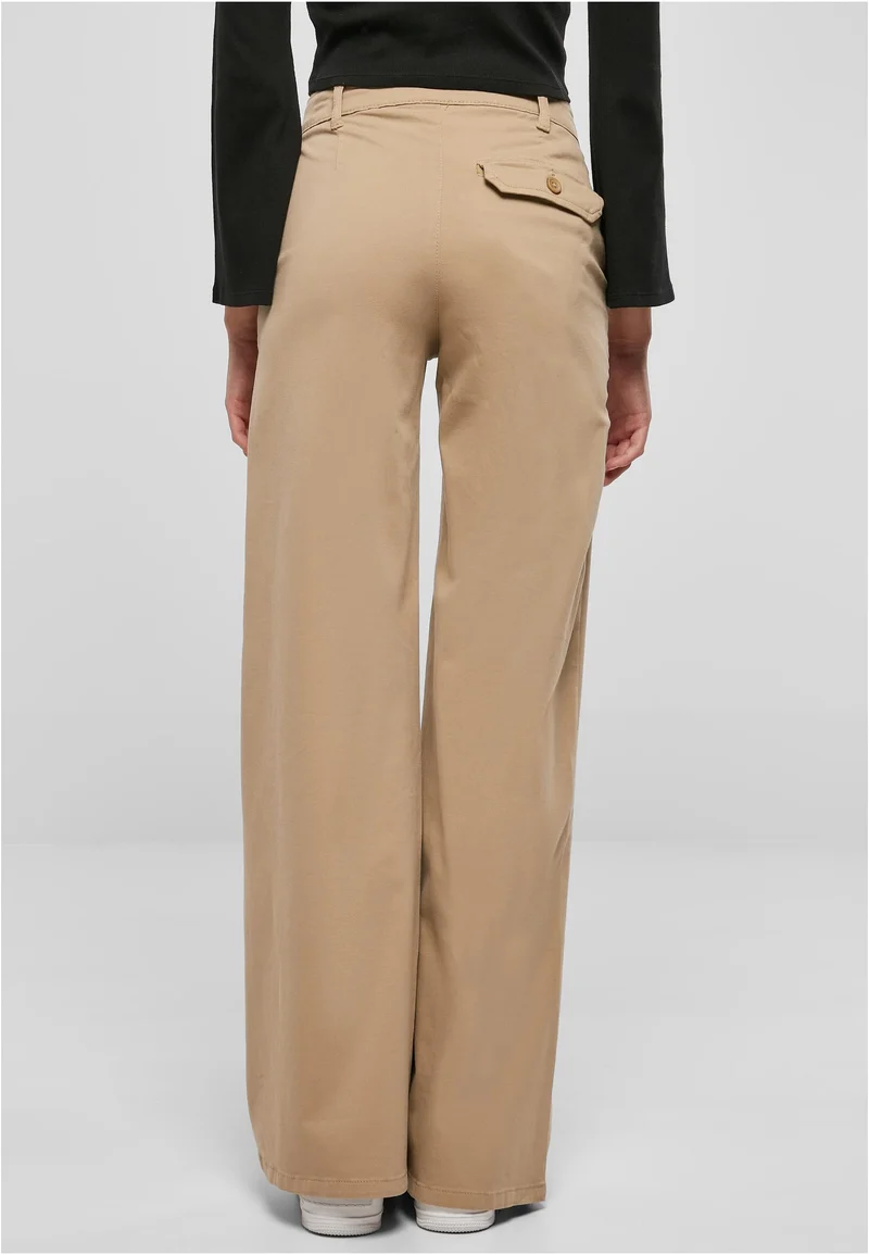 UC High Waist Wide Leg Chino Pants