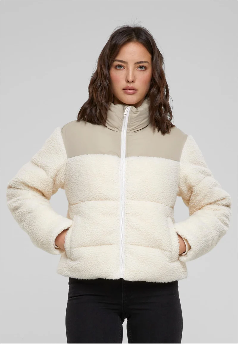 UC Short Sherpa Mix Puffer Jacket