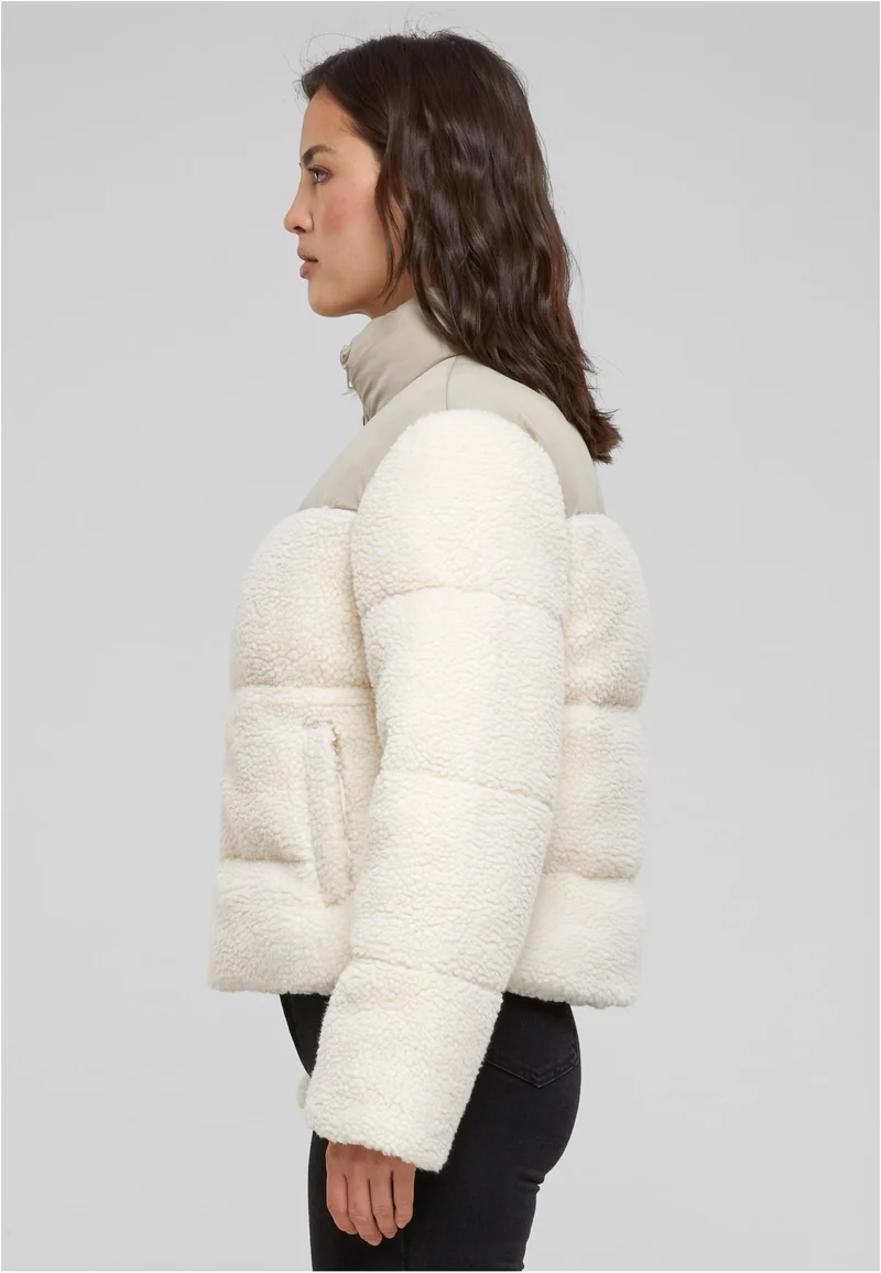 UC Short Sherpa Mix Puffer Jacket