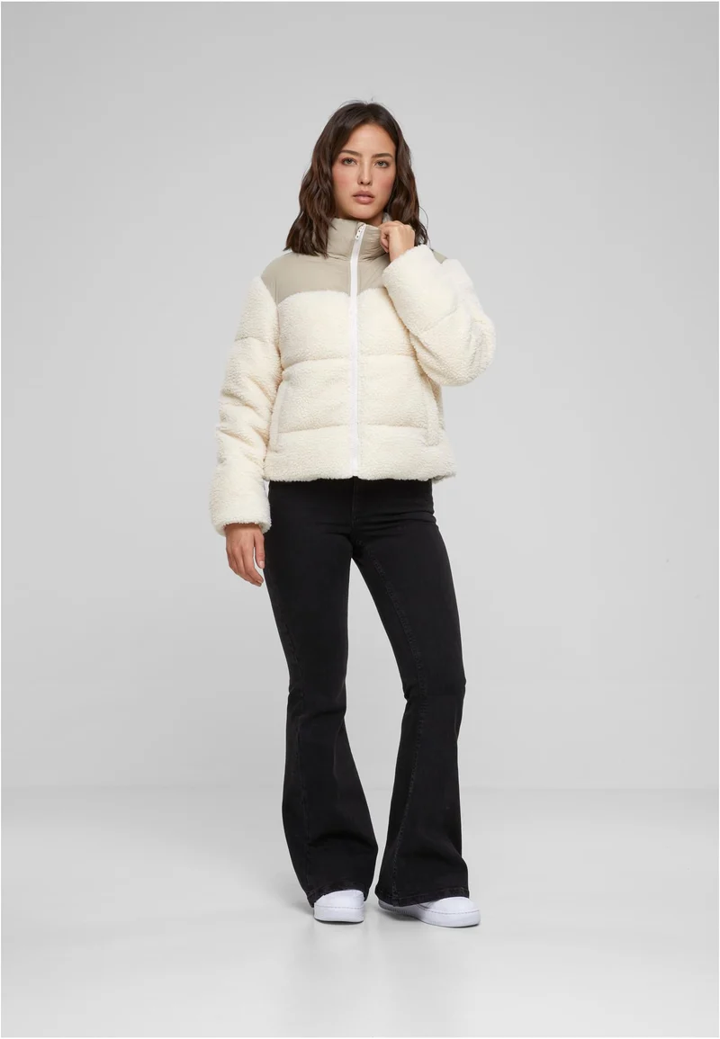 UC Short Sherpa Mix Puffer Jacket