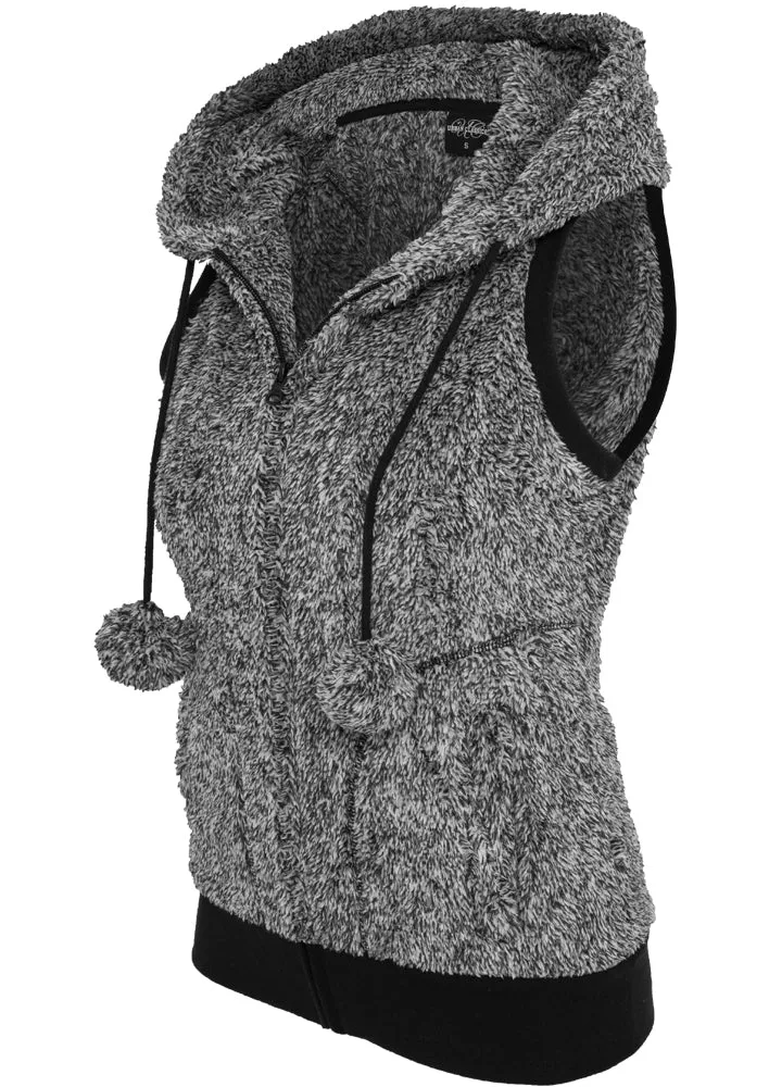 UC Melange Teddy Vest