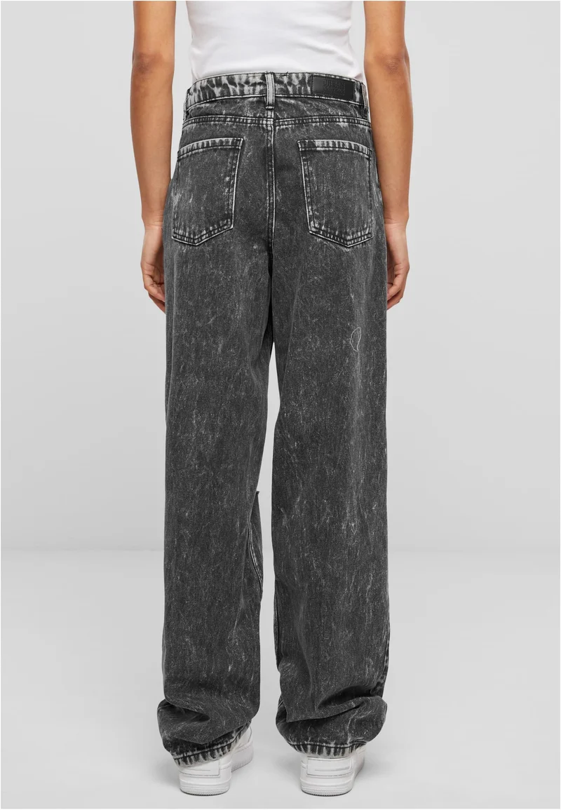 UC Distressed 90's Wide Leg Denim Pants