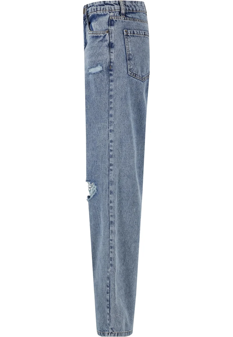 UC Distressed 90's Wide Leg Denim Pants