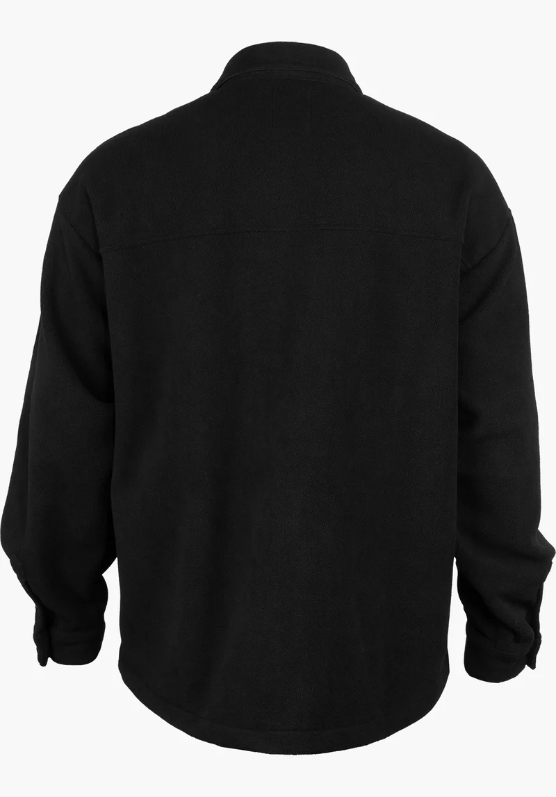 Black & Gold Butten Fleece