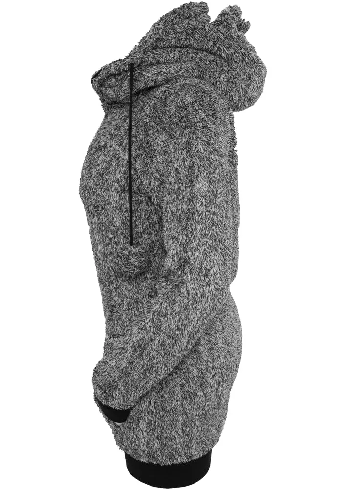 UC Melange Teddy Zip Hoody
