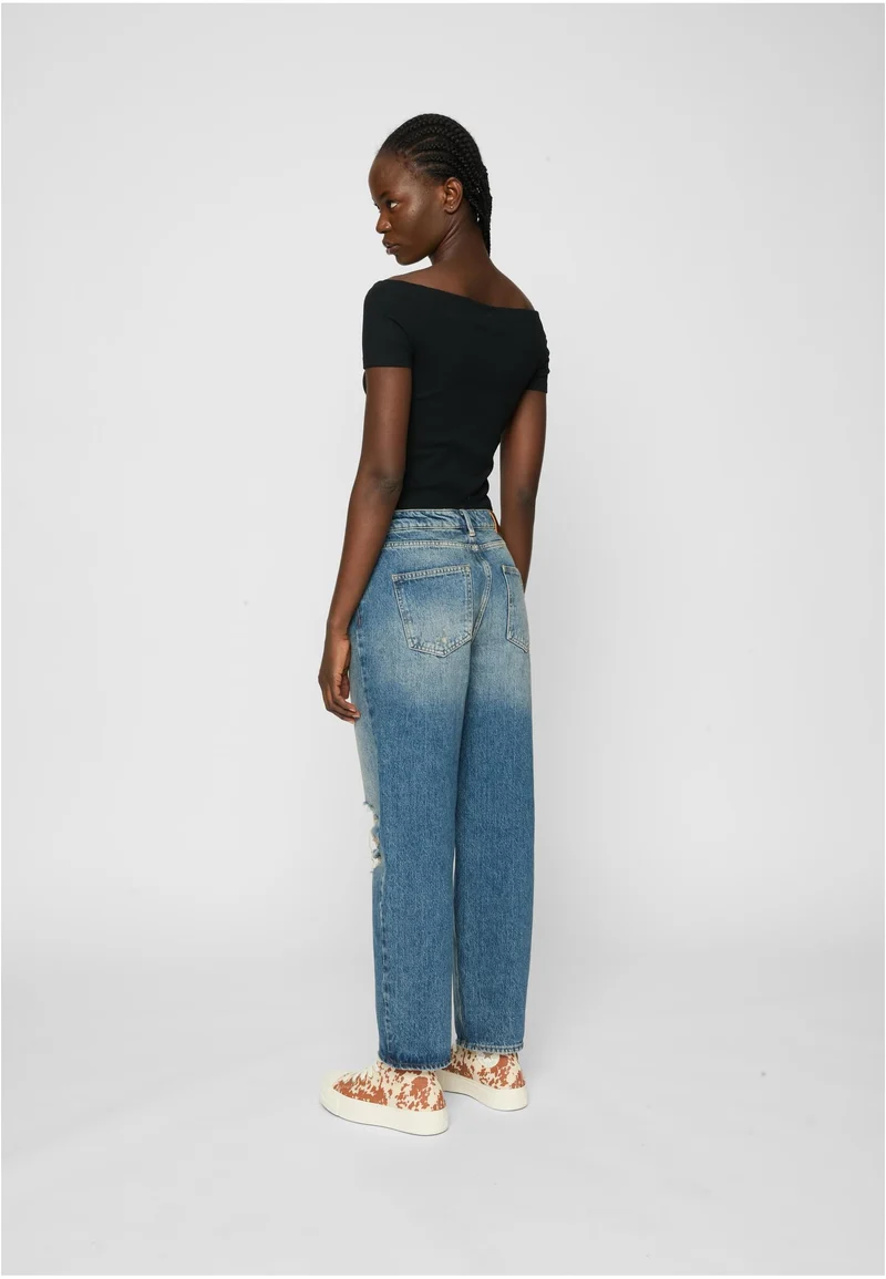 UC Organic Off Shoulder Rib Tee 2-Pack
