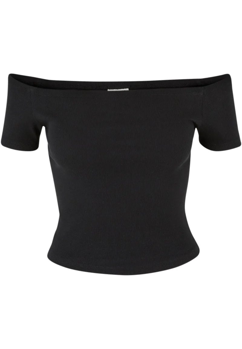 UC Organic Off Shoulder Rib Tee 2-Pack