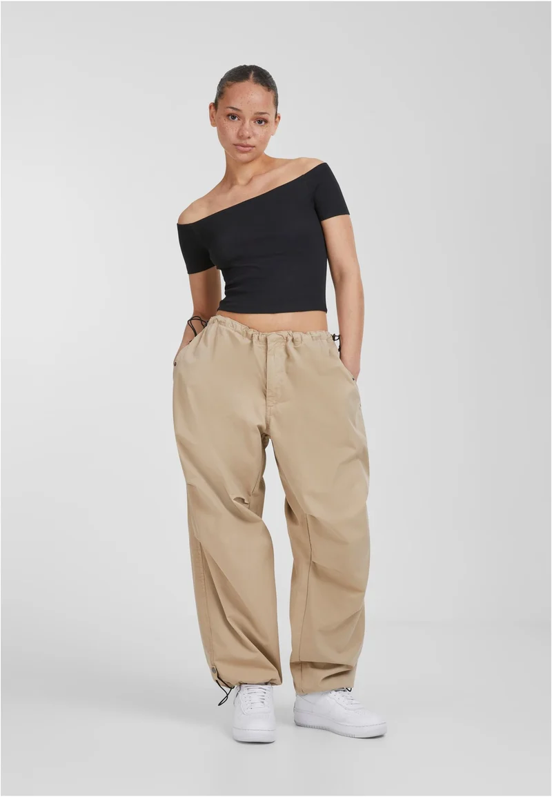 UC Organic Off Shoulder Rib Tee