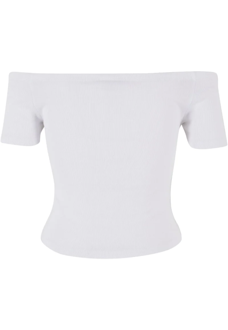 UC Organic Off Shoulder Rib Tee