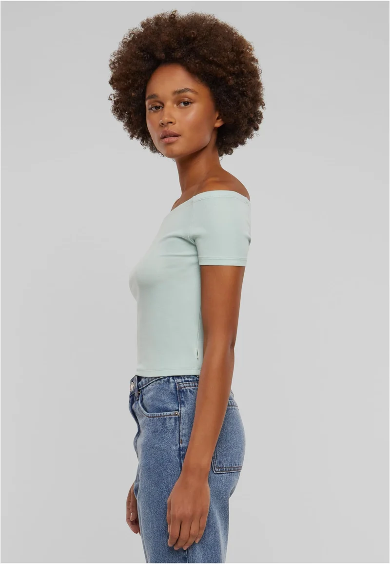 UC Organic Off Shoulder Rib Tee