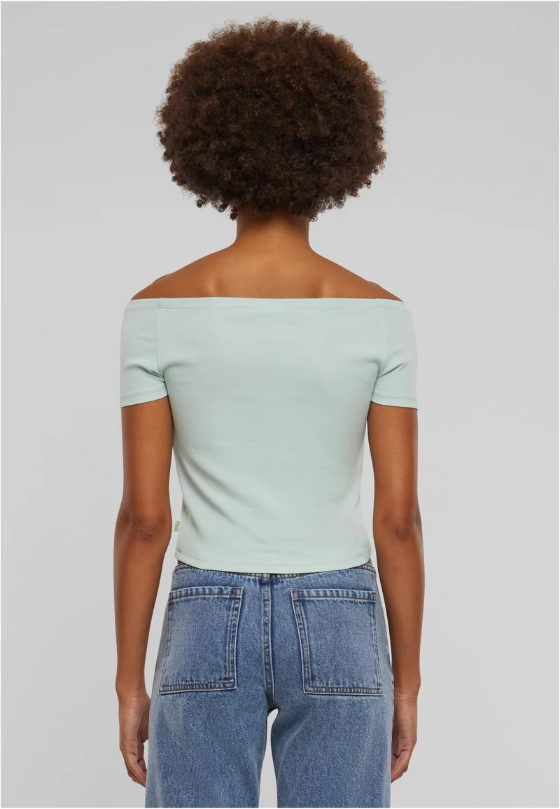 UC Organic Off Shoulder Rib Tee