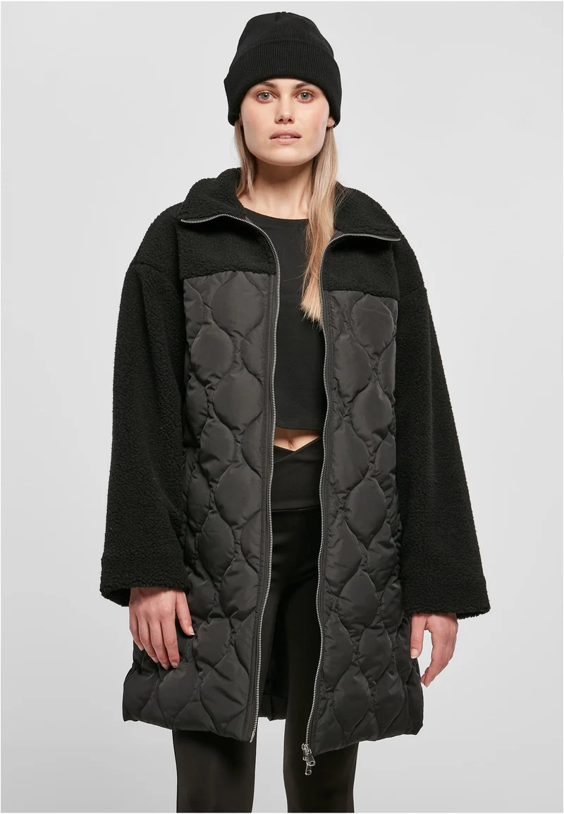 UC Oversized Sherpa Quilted Coat